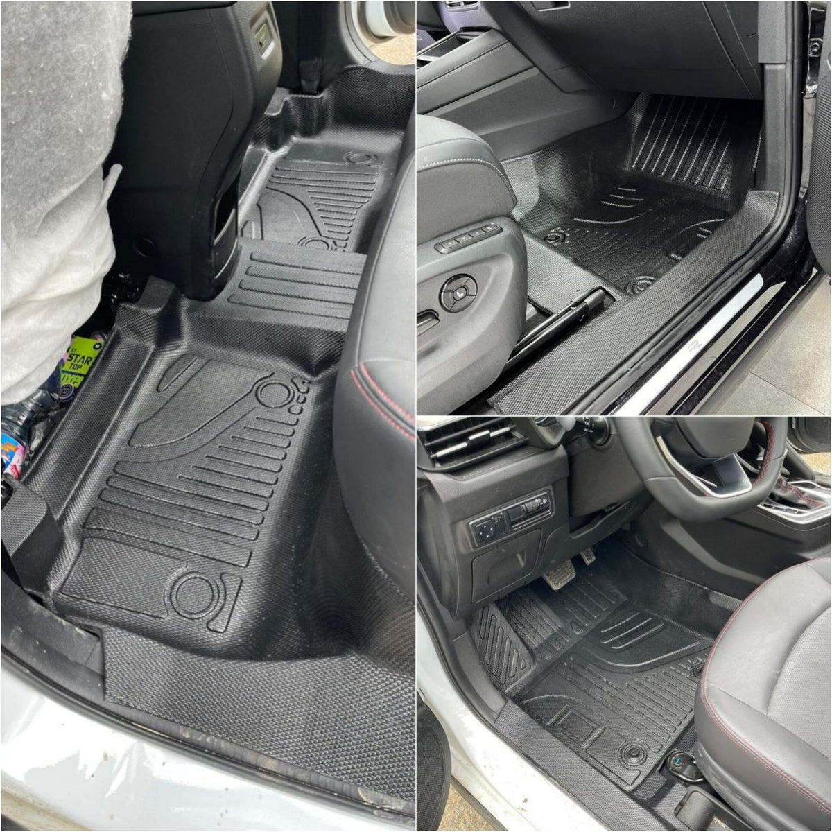 Tapis carbon 7D avant arriere ( yghati les entrées )